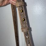 Madewell  The‎ Simple Crossbody Bag Metallic Sand Leather Shoulder Bag New Photo 6