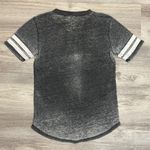 Disney The Nightmare Before Christmas Gray Graphic Short Sleeve V-Neck Tee Small Photo 5