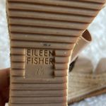 Eileen Fisher Willow 3 Espadrille Tumbled Leather Wedge Sandals Nude, sz 7.5 ♣️ Photo 10