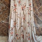 ALLSAINTS Ellie Dorada Floral 2-In-1 Skirt Dress in Ecru White Size 6 Photo 5