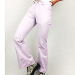 Old Navy Y2K Flared Denim Jeans in Lavender | Size 2 Photo 4