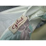 American Vintage NWT Vintage Gilead Satin White Gightgown Pink flower applique size medium Photo 11