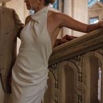 Amanda Uprichard Samba Gown in Ivory Photo 0