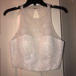 Sherri Hill White Prom Dress Photo 4