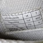 Lacoste Womens Vito Driving Shoe 9 Green White Leather Suede Hook & Loop Sneaker Photo 6