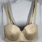 Chantelle C 27  tan brown light stripe convertible strap/strapless Comfort Chic F Photo 0