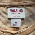 Mossimo Top Womens Medium Mustard Tie Front Burnout Coastal Cowgirl Minimalist Yellow Size undefined Photo 6