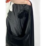 Vestique  Whimsigoth Black Velvet Long Satin Flare Sleeve Mini Dress M NWT Photo 7