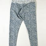 Summersalt The Do-It-All High Rise Crop Leggings Powder Blue In Bloom Print 8 Photo 2