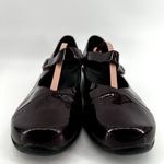 Dansko  Opal Patent Mary Jane Flat Shoe Round Toe Leather Black Cherry EU41 US 10 Photo 4
