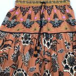 Rachel Zoe  Boho Bohemian Festival Tiered Maxi Skirt with Bead Tassels NEW! Photo 5