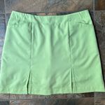 Kate Lord Green Split Hem Golf Skort Women's Size 12 Tennis Golf Skirt Photo 0