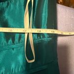 David's Bridal Bluish Green Embellished Mini Top Photo 3