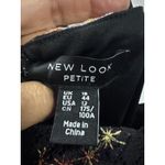 New Look  Petite Black Floral Embroidered Lace Mini Dress Party Cocktail UK 16 Photo 4