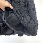 H&M Textured 3D Flower Petal Cocktail Dress in Black Photo 7