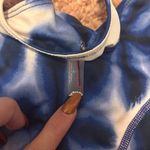 Free People Movement Synergy Sports Bra Womens S Blue Floral Tie Dye Racerback Photo 3