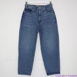 Madewell NEW Balloon Jeans in Corson Wash, size 28, NA929 Photo 3