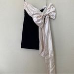 House Of CB  'Jana' Black & Ivory Bow Mini Dress‎ NWOT size M Photo 6