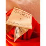 BAOBAB Orange Pink Purple Satin Shift Open Back One Shoulder Ombre Ari Gown L Size L Photo 13