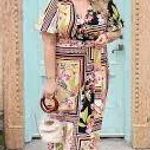 Who What Wear NWOT  Printed Wrap Dress Photo 1