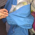 The North Face Blue Rain Jacket Photo 5