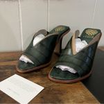 Vince Camuto  Footwear MERSHID Heeled Sandal Deep Green Emerald 5.5 NIB Photo 6