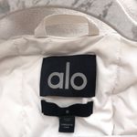 Alo Yoga Polar Fleece Cropped Wintry Mix Jacket Ivory S Photo 8