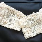 Japanese Victorian Gyaru Beaded Pearl Choker Lace Formal Evening Bodycon Dress Size XS Photo 3