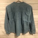 Madewell NWT Denim Shirred Popover top emmie wash Photo 3