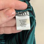 Dana Buchman Dana Bachman Blouse Women Medium Chevron Strip Retro V-Neck Office Stretchy Bold Photo 2