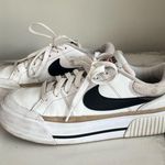 Nike Court Legacy Lift Platform Sneakers Size Womens 8 White Photo 1