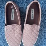 Steve Madden Pink Quilted Slip-Ons Photo 0