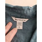 Athleta Playa Linen Tie Top Size Large Wrap Stretch Waist NWT Photo 6