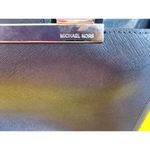 Michael Kors  Satchel Top Handle Handbag Navy Blue Designer‎ Purse Photo 1