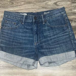 Gap Cuffed Blue Jean Shorts 24R Photo 0