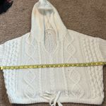 Aeropostale  Ivory Knit Sweater Size Medium Photo 6