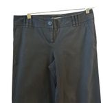 Loft Women's Black Cropped Dress Pants Size 6 Workwear Photo 3