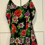 Victoria's Secret Vintage  Gold Label black Floral Lace Trim Chemise‎ Slip size M Photo 0