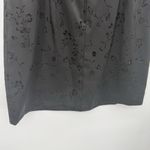 City Triangles  Y2k Black Vintage Mini Dress Glitter Floral Size XS Photo 5