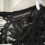 Banana Republic dark blue lace dress. Photo 2