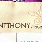 Purple Bohemian Paisley Floral Harem Pants Size Petite Medium Photo 5