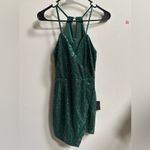 NEW Lulus Hilaria Emerald Green Sequin Bodycon Mini Dress Women’s XS Glitz Glam Photo 5