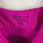Athleta  Square Neck V Tankini Top Electric Fuchsia Women’s Size 38D/DD Swimwear Photo 4