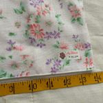 White ditsy floral print bandana 0751 Photo 2