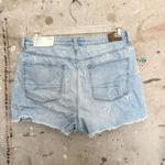 American Eagle  Mom Short Embroidered Daisies Flowers Photo 2