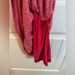 Hutch  Pink Ribbed Sleeveless Dress with Ruffled Bottom Photo 4