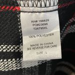 White Birch  Plaid Women's Oversize Shirt Shacket - Large - NWOT Photo 3