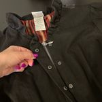 Disney  Alice Through The Looking Glass Red Queen Trench Coat Hot Topic Size LG Photo 13