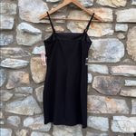 Inspired Hearts Black Mini Dress with White Stripes size juniors medium NEW Photo 8