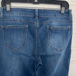 1822 Denim  Classic Blue Women's Jeans with Distressed Rips Size 30 Photo 4